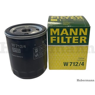 Mann Filter - W 712/4 - Ölfilter
