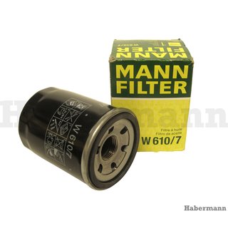 Mann-Filter - W 610/7 - Ölfilter Hyundai
