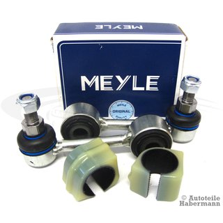 2x Meyle Koppelstange + Stabilager 27mm Stabi -  VW T4