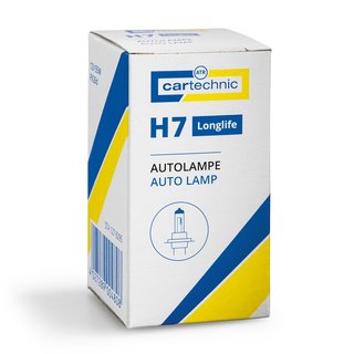 Cartechnic H7-Lampe - Longlife - 12V