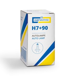 Cartechnic H7-Lampe +90% - 12V