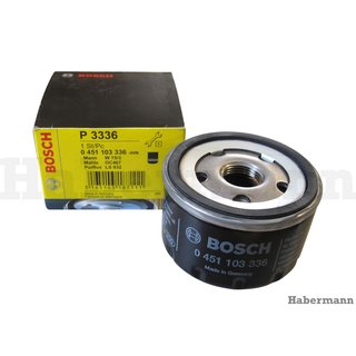 Bosch - 0 451 103 336 - Ölfilter -P 3336 - Renault Dacia Nissan und mehr
