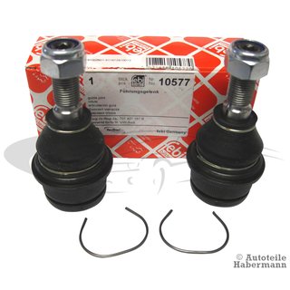 2x Febi Bilstein - 10577 - Traggelenk ProKit -  Vorderachse  oben - VW T4